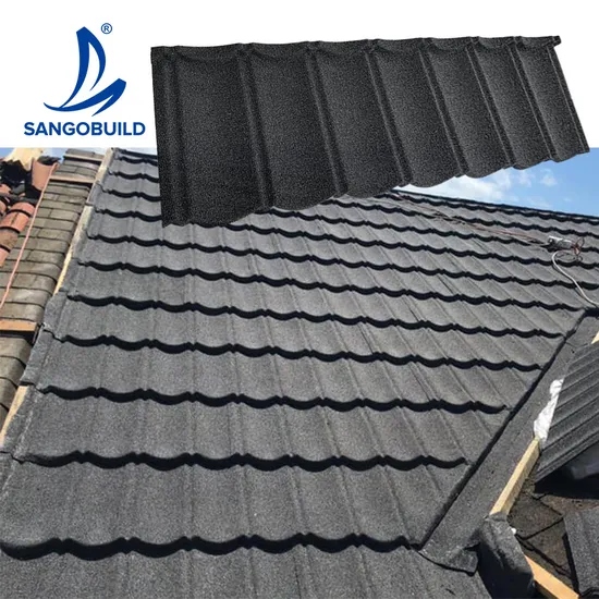 Chinese Factory Metal Roofing Sheet Building Material Stone Coated Metal Roof Tile