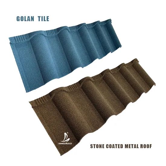 Stone Coated Metal Roofing Shingles Price Aluminum Zinc Sheet Roof Tile Waterproof