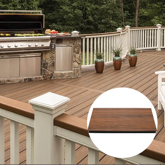 Cheap Price Easy Installation WPC Interlocking Decking Tiles WPC Decking