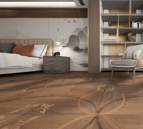 High Quality Click Lock Wood Grain Sheet Tile Vinyl Lvt Lvp PVC Spc Laminate Flooring Plank Floor