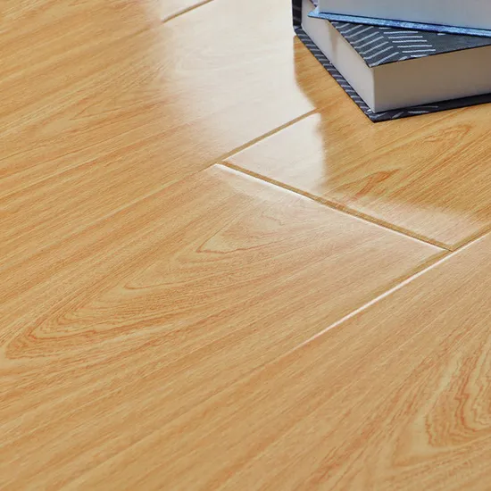 Highlight Bright Surface Indoor Laminated Flooring Engineered Wood 12mm Laminated Floor