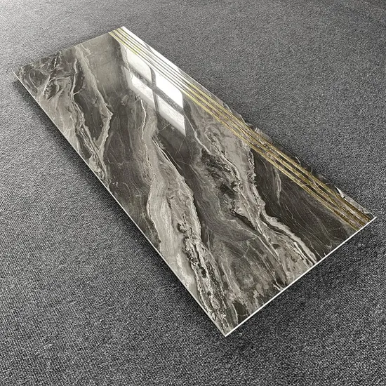 1200X470 Glazed Porcelain Polished Step Stair Marble Tile