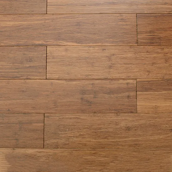 Indoor Waterproof Heavy Bamboo Tile Tongue&Groove 14mm Strand Woven Horizontal Flooring Bamboo