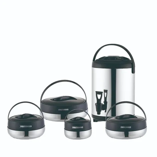 Keep Food Warmers Lunch Box 5PCS/Set Casserole Hot Pot Casserole