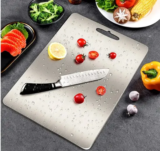 2024 New Product Titanium Cutting Board Non-Toxic Sterilization with High Quality