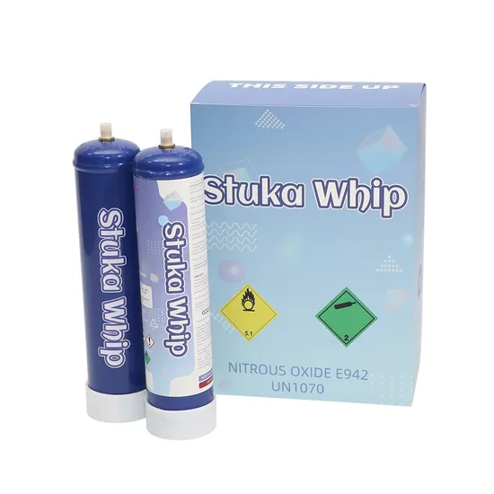 Food Grade N2o/Lco2/Argon/O2 Gas Cylinder 0.95L Nitrous Oxide Canister Whip Cream Charger