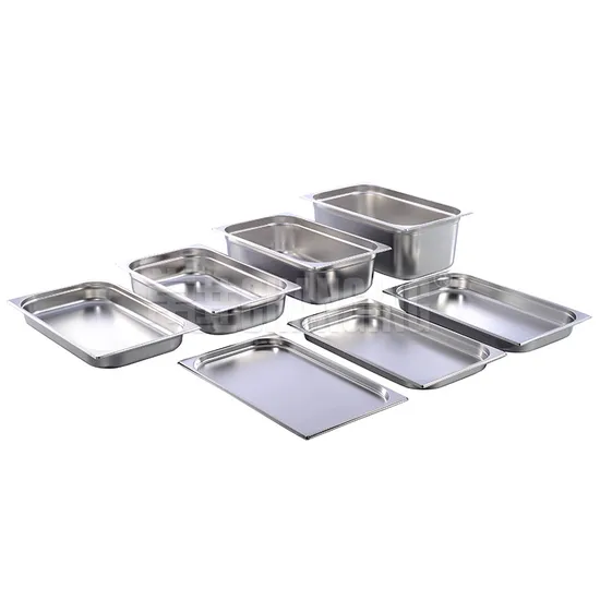 Changing Full Size 1/1 Deep Gn Pan Stainless Steel Steam Table Pans Kitchenware