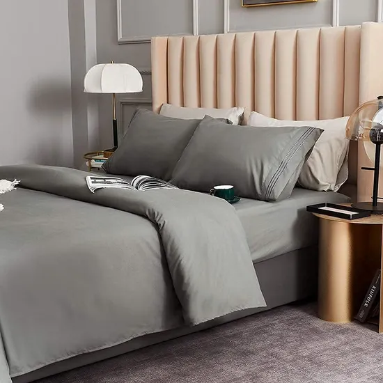 Luxury Soft Microfiber Bedding Sheet Set 4 Piece Hotel Bed Sheet Set for Hotel Use