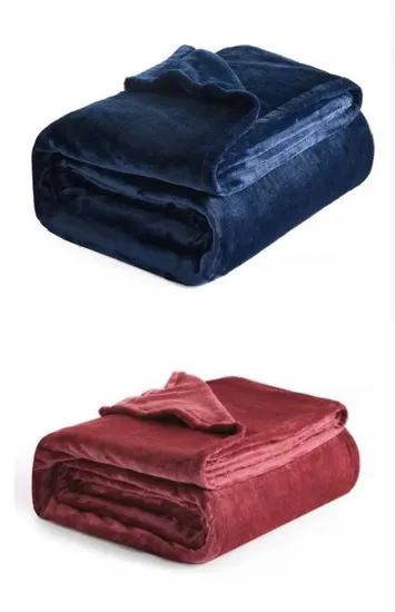 Flannel Double Layer Baby Blanket Stroller Blanket 70*100 Cm Baby Sleeping Blanket