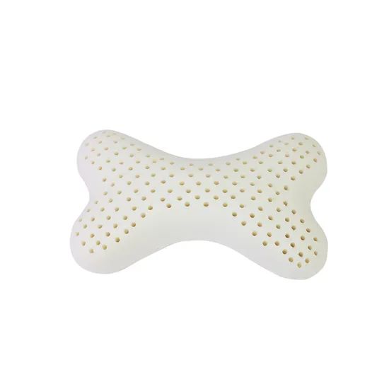100% Natural Latex Lumbar Neck Back Pillow Car Office