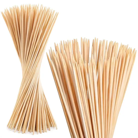 Eco-Friendly Bamboo Skewers – Perfect for Marshmallows & BBQ