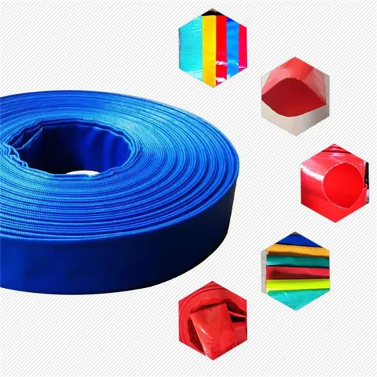 PVC Layflat Hose TPU Lay Flat Water Discharge Hose for Water Drain Pump Agriculture Irrigation