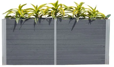 Modular Deep Trough Wood Plastic Composite Planter Box