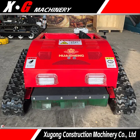 China′s Latest Remote-Controlled Tracked Self-Propelled Lawn Mower Suitable for Multiple Terrains