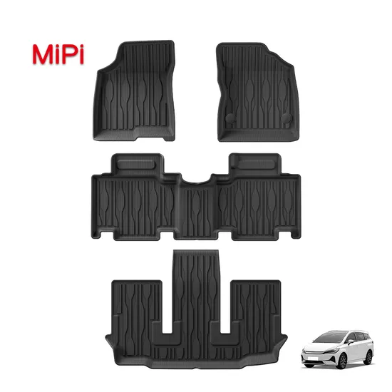 New 2024 Byd M6 Rhd 3D TPE Car Floor Mat by Mipi