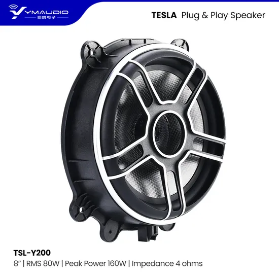 Plug & Play System for Tesla Model 3 Powerful 8 Inch Subwoofer Car Audio Speaker
