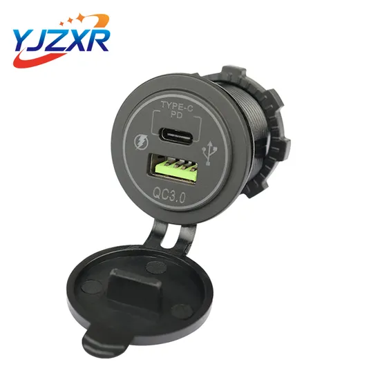 12V/24V Quick Charger USB 3.0 Type C Battery Car Charger Socket