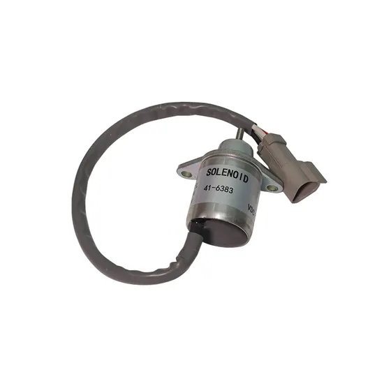 Fuel Shutoff Solenoid Valve 12V for Yanmar Thermo King Tk 41-6383
