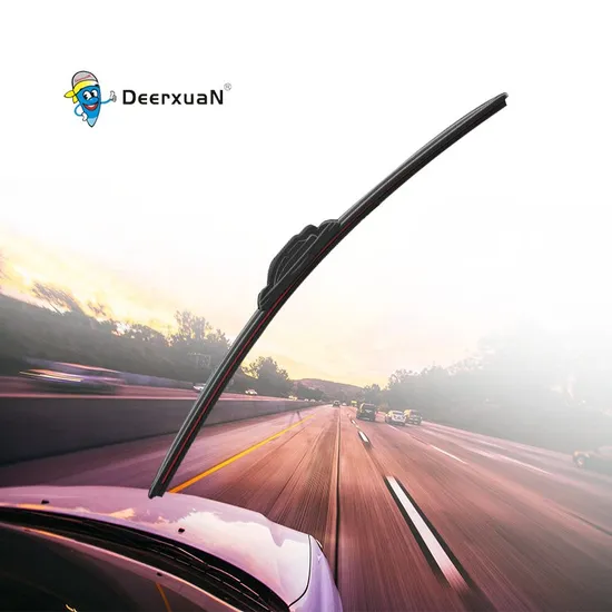 Deerxuan S807 Car Windshield Soft Universal Flat Frameless OEM Wholesale Wiper Blade