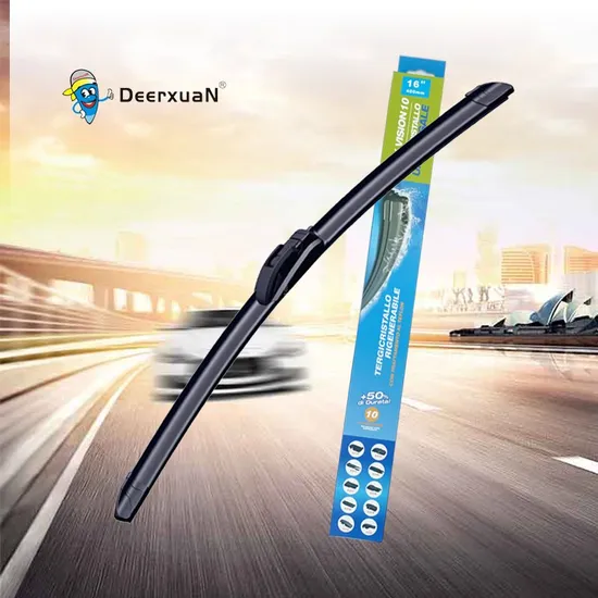 Deerxuan S558 Car Windshield Universal Soft Wiper Frameless Blade