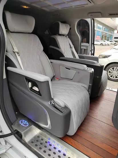 Electric SUV Leather Seats Land Cruiser Custom Color Size Luxury Seats