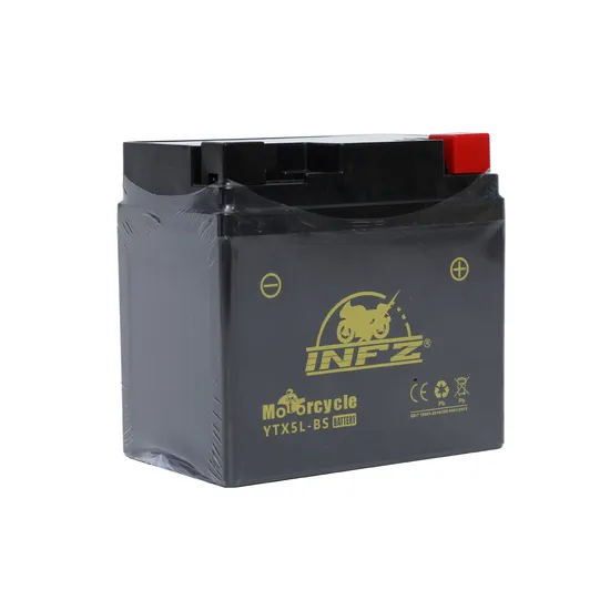 Infz Electrical Motorcycle Parts Suppliers 12n5-BS Starting Motorcycle Battery China Electric Motorcycle Rechargeable Battery for Ytx5l-BS