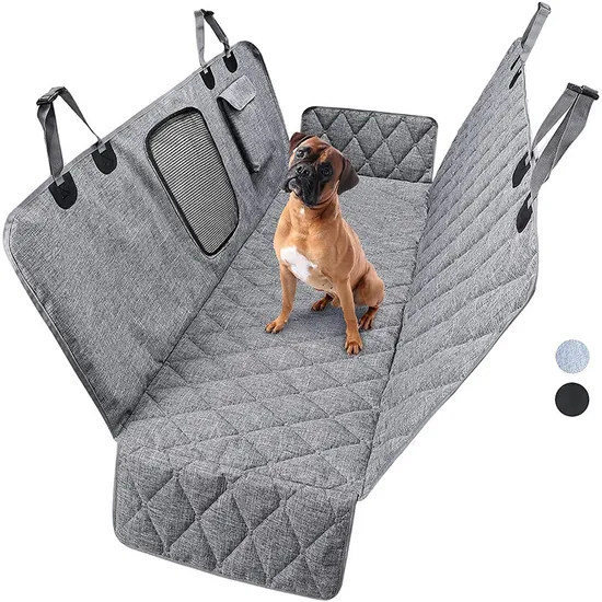 High Quality Eco-Friendly New Car Mat for Dogs Waterproof Rear Seat Car Pet Seat Cushion Oxford Cloth Textile Soft Pet Mat