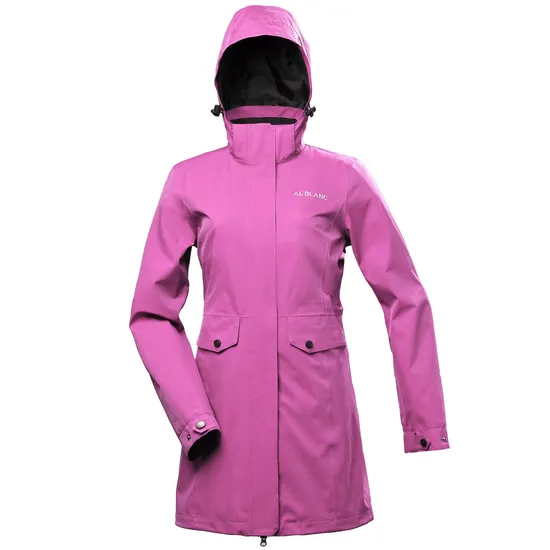 Women′s Windproof Waterproof Single-Layer Hardshell Jacket