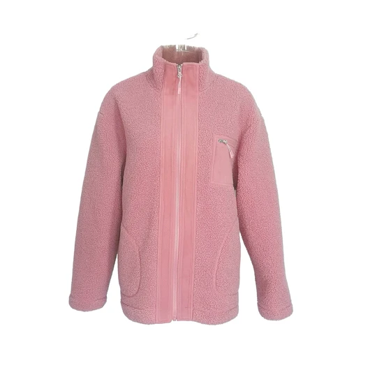 Fashionable Women′s Sherpa Fleece Jackets for Cold Outdoor Activities