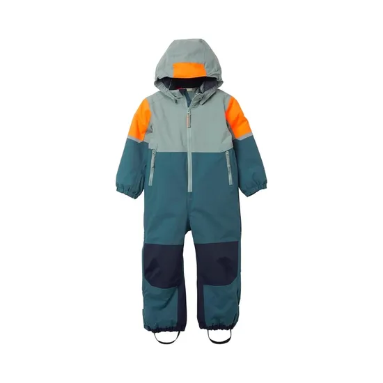 Factory OEM Custom Logo Insulated Outdoor Snow Ski Wear Kids Overall Suit
