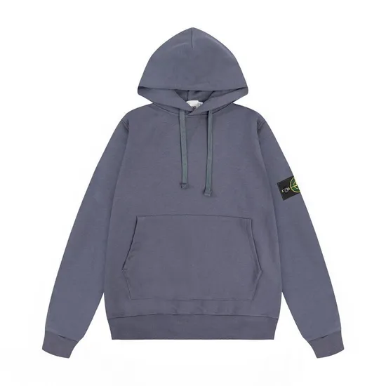 Stone Compass New Arrival Men Plain Cotton Sweatshirts Sleeves Pockets Oversize Hoodies High Street Hoodie Loose Designer Clothes