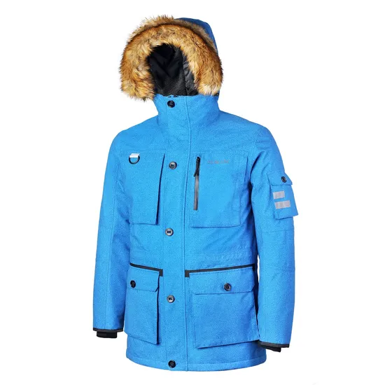 China Factory Outdoor Winter Warm Waterproof Lightweight Down Puffer Padding Hoodies Ski Jacket Sports Coat