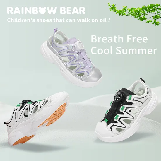 Kids Anti-Slip Sports Sandals Waterproof Children Shoes