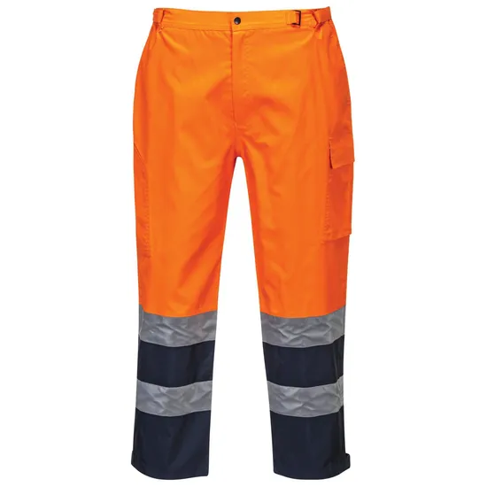 High Visibility Waterproof Trousers Workwear Work Pants with Reflective Tape