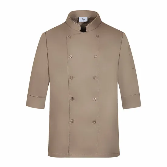 Customized Design Chef Uniform Fashionable High End Chef Clothing Unisex Kitchen Uniform