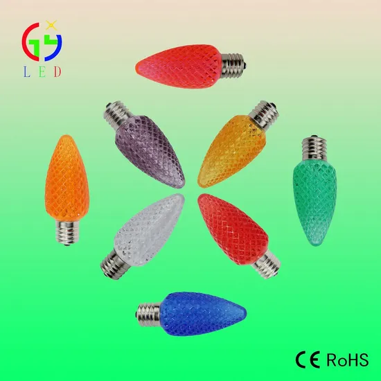 Waterproof of LED C7 C9 Replacement Christmas Bulbs Lights