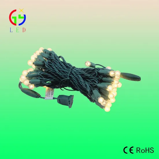 Brilliant Warm White LED G12 Mini Light Holiday Bulb String