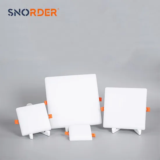 Wholesale OEM LED Interior Lighting Frameless LED Panel Lights Energy-Efficient Slim Flat Panel Square Recessed 24W LED Panel Light with CE RoHS