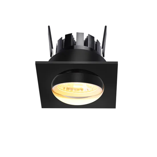 ETL High Light Recessed LED Down Light Tri Colorce 8W Downlight COB Down Interior Light Ceilingdown Light Spotlight Mini Indoor LED Spot Light