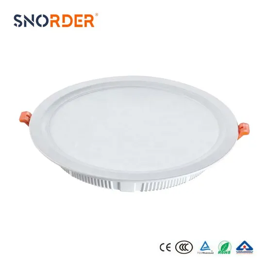 Opening Size 190-200mm Made in China LED Indoor Bottom Illuminated Downlight 24W Round White Panel Downlight Wholesale