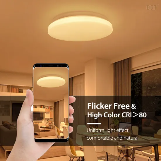 LED Smart Ceiling Smart Home Lighting Tuya WiFi Smart LED Ceiling Light