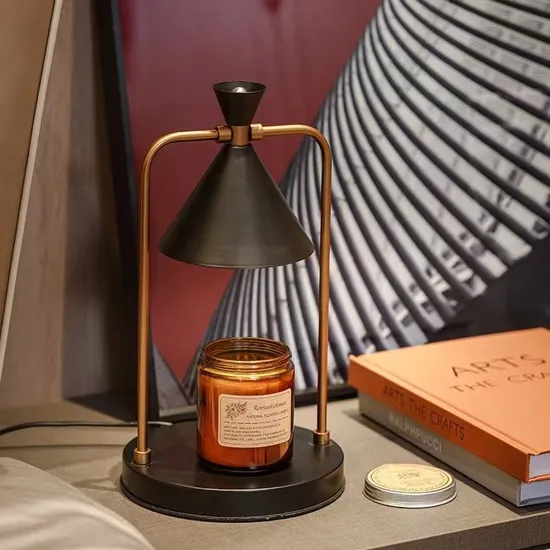 Factoy Metal Fashion Candle Warmer Light Electric Aromatherapy Lamp