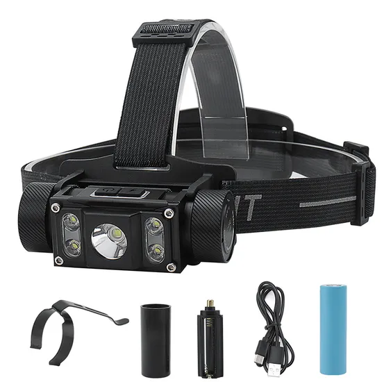 21700 Strong Headlight Multifunction USB Type-C Rechargeable Flashlight Headlight Work Light