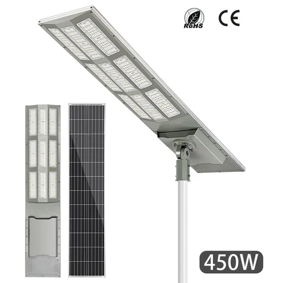 150W 300W 450W LED Ultra Wide Angle Solar Street Light
