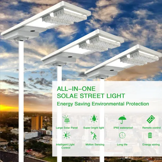 30W 40W 60W 80W All in One Integrated Solar Outdoor Street Light