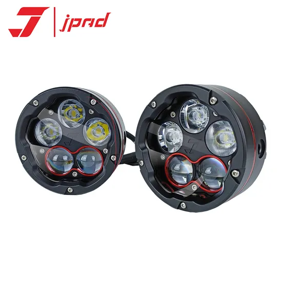 Aluminum High Bright Motorcycle Auxiliary Light Waterproof Wireless Remote Control Spotlight J5a