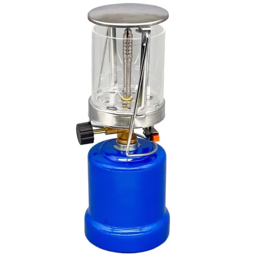 CE Approved Brass Valve Propane Gas Camping Lamp with Igntion