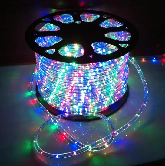 Waterproof LED 110V/220V 100m/Roll LED Decoratioveled Rope Strip Light Indoor and Outdoor Use