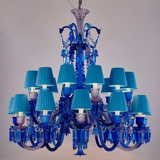 Custom Extra Large Wedding Banquet Hall Candle Maria Theresa Crystal Chandelier Pendant Light