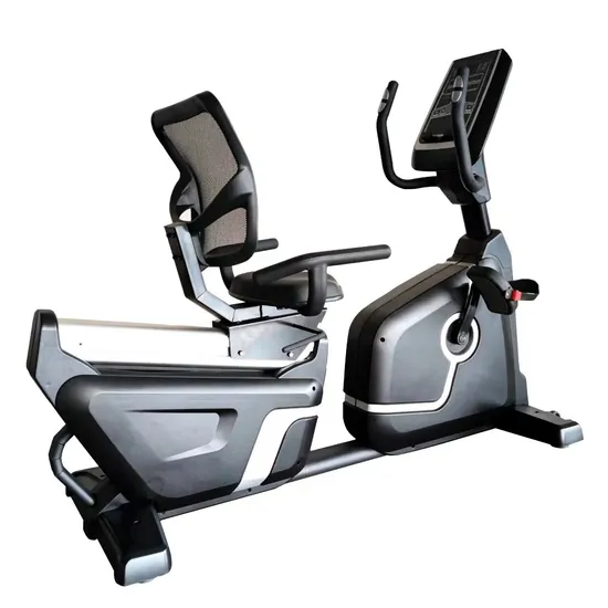 Cardio Gym Equipment Recumbent Exercise Bike with Magnetic Fitness Commercial Recumbent Bike